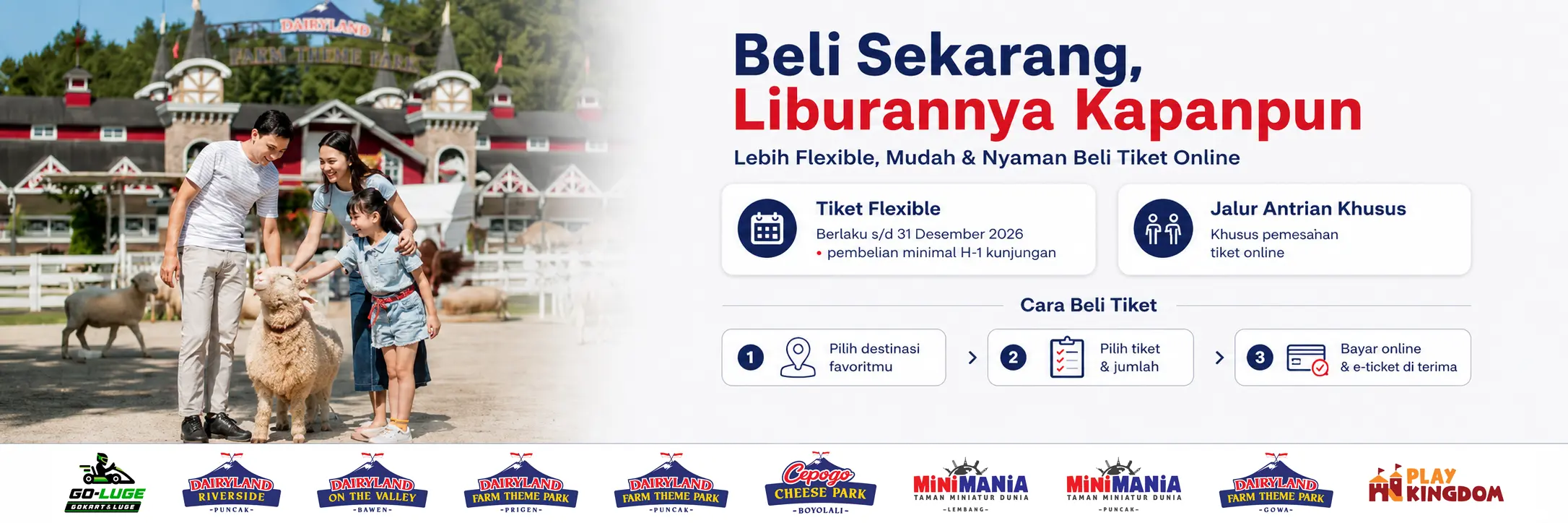Banner Tiket Dairyland Desktop